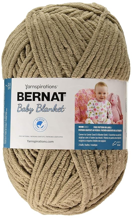 Bernat Blanket Big Ball Yarn (04010) Baby Sand