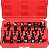 12-Piece Magnetic Nut Driver Set - Premium Impact