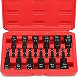 12-Piece Magnetic Nut Driver Set - Premium Impact