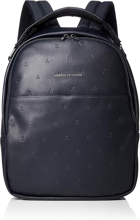 armani exchange logo backpack