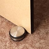 BELLE VOUS 4x Stainless Steel Floor Door Stoppers Heavy Duty Anti Slip 10cm view 5