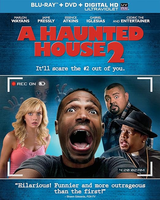 Amazon Com A Haunted House 2 Blu Ray Marlon Wayans Jaime Pressly Essence Atkins Gabriel Iglesias Cedric The Entertainer Missi Pyle Ashley Rickards Affion Crockett Steele Stebbins Rick Overton Hayes Macarthur Dave Sheridan Michael