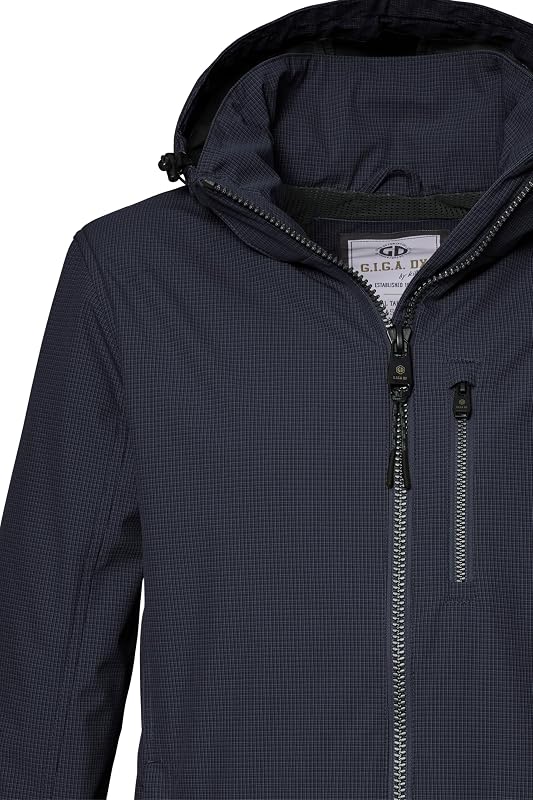 Hombre Chaqueta softshell/chaqueta de exterior con capucha con cremallera GS 82 MN SFTSHLL JCKT, dunkelnavy, XL, 43117-000