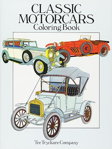 Download Classic Motorcars Coloring Book PDF
