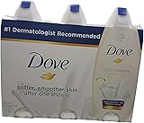 Dove Deep Moisture Body Wash, 3 Count, 72 Ounce