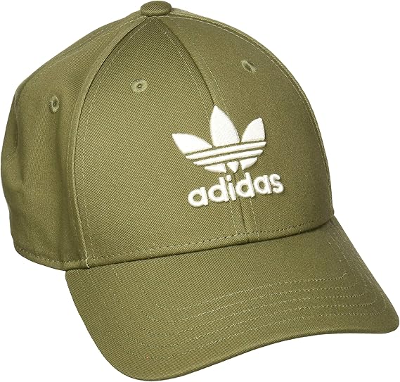 アディダス Adidas Originals オリジナルス トレフォイル ロゴ キャップ 帽子 メンズ レディース 男女兼用 並行輸入品 カーキ ホワイト キャップ 通販 Amazon