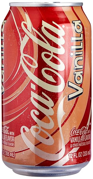 Coca-cola vanilla can pm59p 330ml (5000112601121)