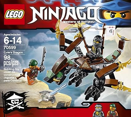 lego ninjago dragon cole