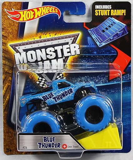 hot wheels monster jam blue thunder