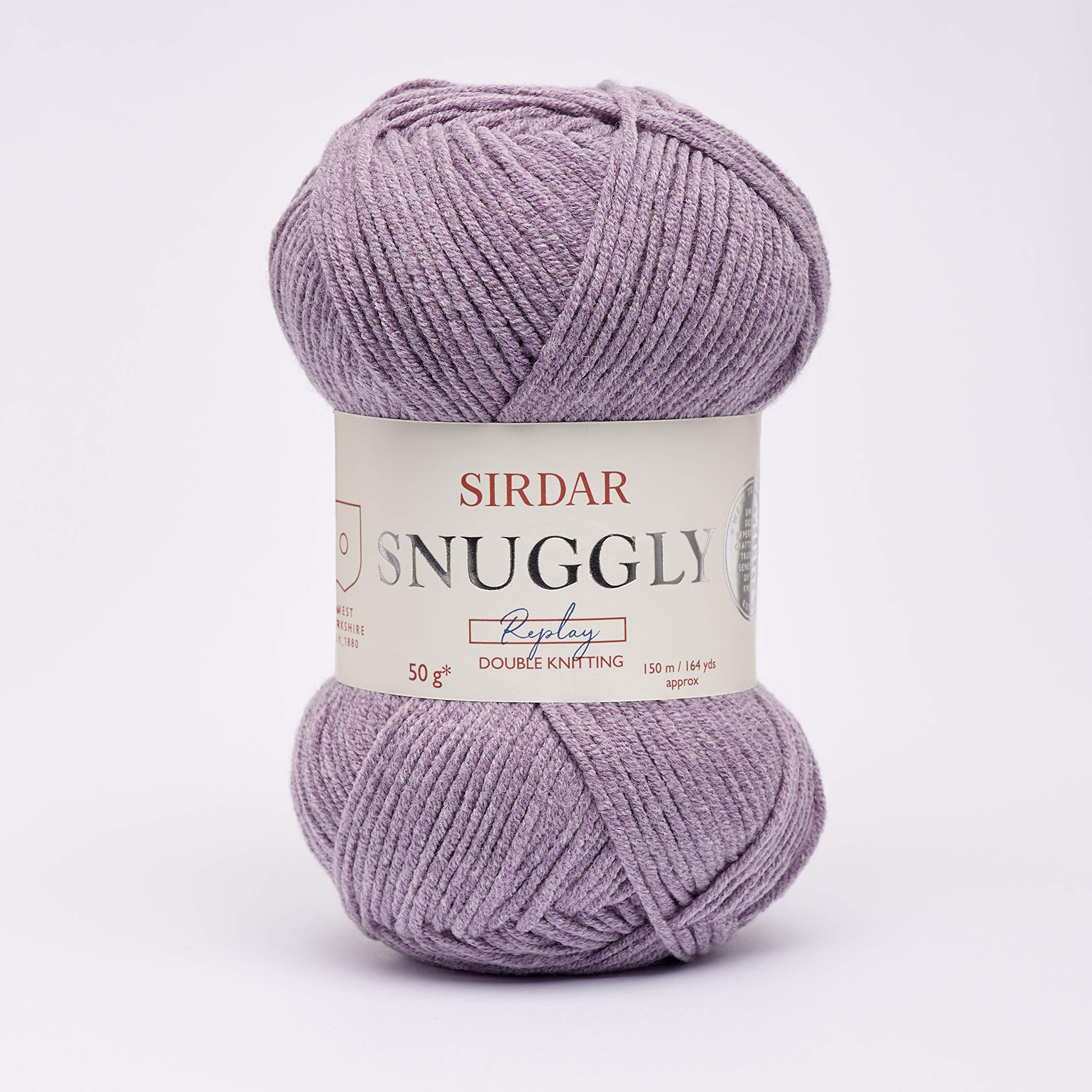 Sirdar Snuggly Replay DK Double Knitting, Pogo Purple (115), 50g