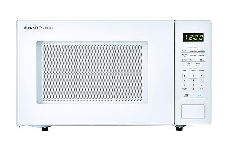 Sharp 1.000 W Countertop microondas horno, 1.1 pies cúbicos ...