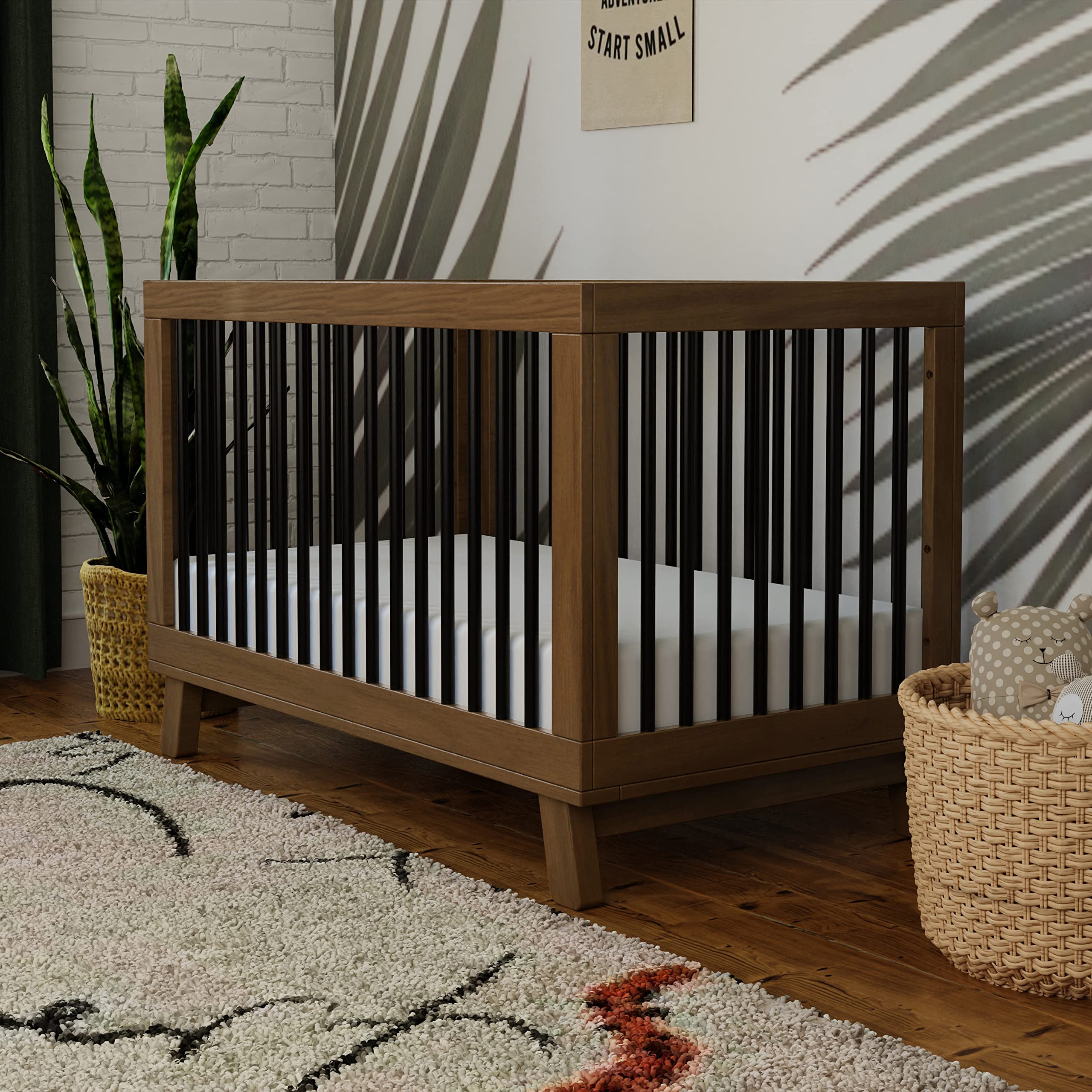 Babyletto Hudson 3in1 Convertible Crib with Toddler Bed Conversion
