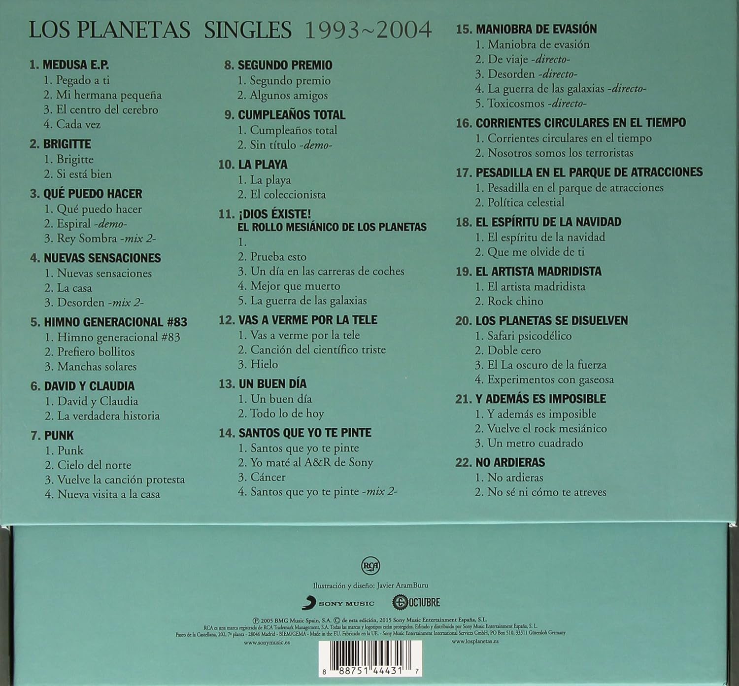 Los Planetas Singles: 1993-2004 : Los Planetas: Amazon.es: Música