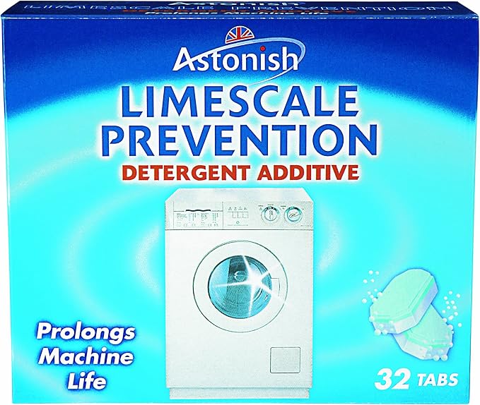 Astonish Limescale Prevention Tablets x 32 (Pack of 4, Total 128