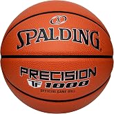 Spalding Precision TF-1000 Official Game Ball, Indoor Basketball