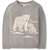Gymboree Baby-Boys and Toddler Long Sleeve Embroidered Crew Neck Pullover Sweater