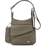 Travelon Anti-Theft Classic Messenger Bag, Nutmeg