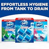 Bloo 3in1 In-Cistern Toilet Blocks Original Pack of 4 Blue Freshener view 8