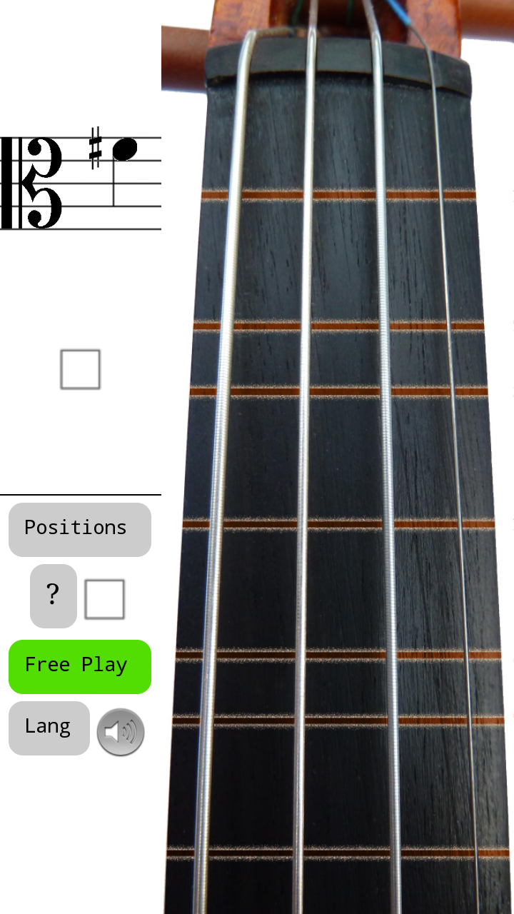 Viola Notes Sight Read Tutor
