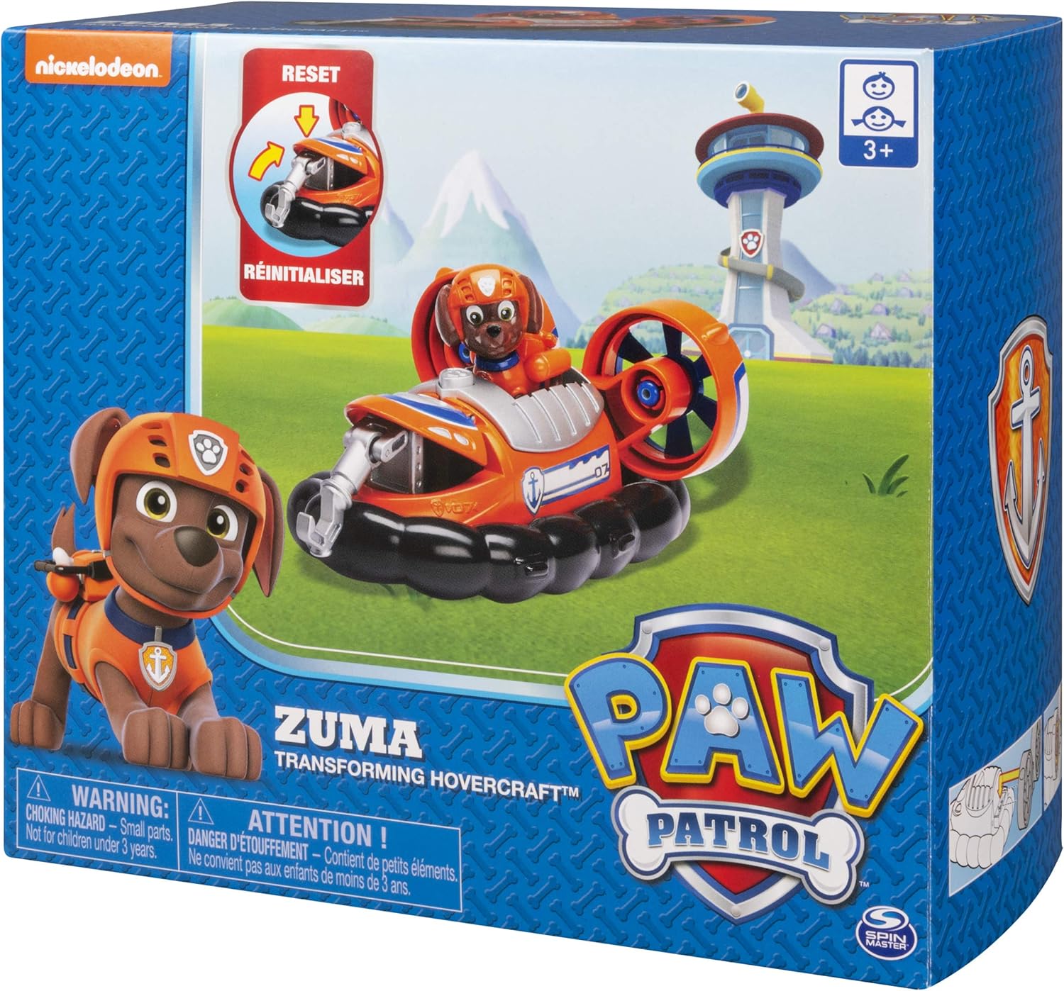 paw patrol transforming zuma