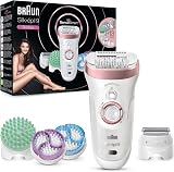 Braun Silk-épil 9 Epilator for Women with SkinSpa Exfoliation Set