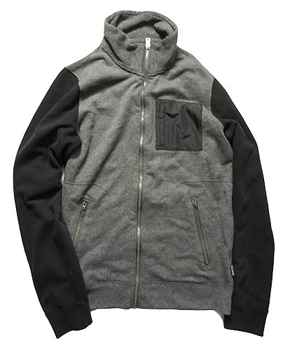 Hollister Mens Hoodie (Grey No Hood, M) in Oman Whizz Shops