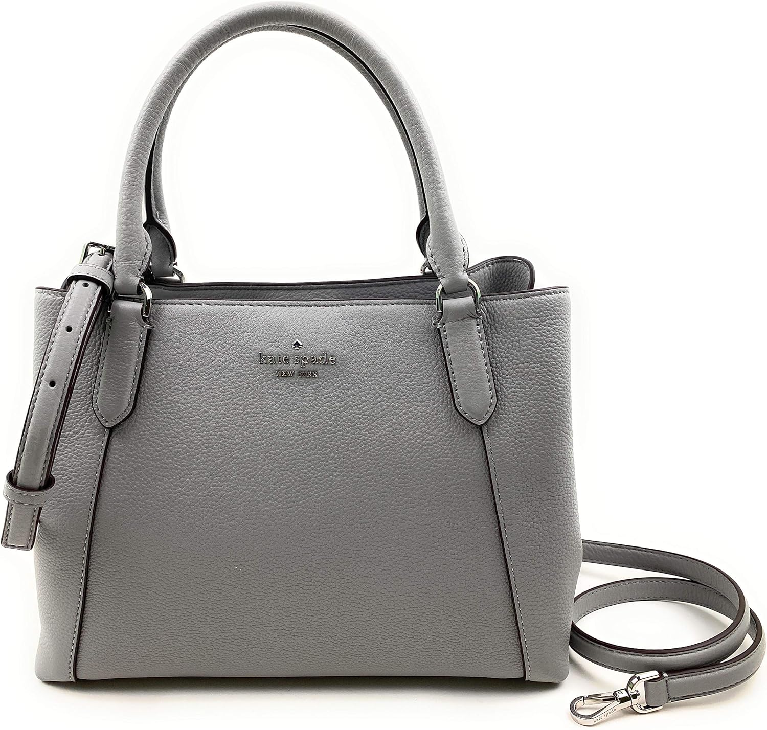Kate Spade Purse Jackson Sac à bandoulière triple Gris Taille M Amazon