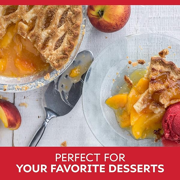 DUNCAN HINES COMSTOCK SIMPLY PIE FILLING & TOPPING, PEACH, 21 OZ