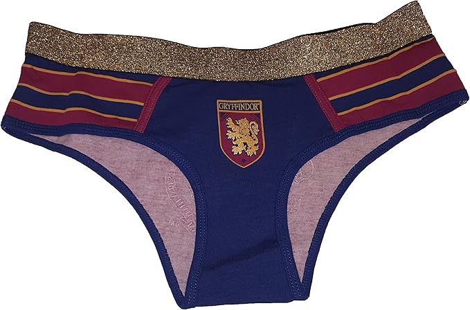 Harry Potter Gryffindor Crest Blue Hipster Panties X Large At Amazon Women S Clothing Store