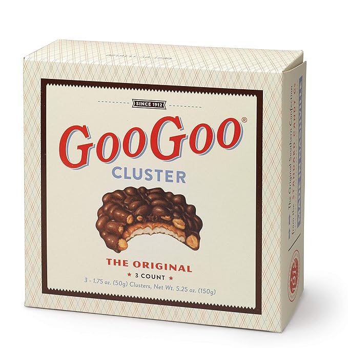 Goo Goo Cluster 3Pack Box (Original) Nut Cluster Candy