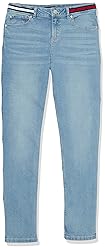 Tommy Hilfiger Girls' Relaxed Straight Leg Denim
