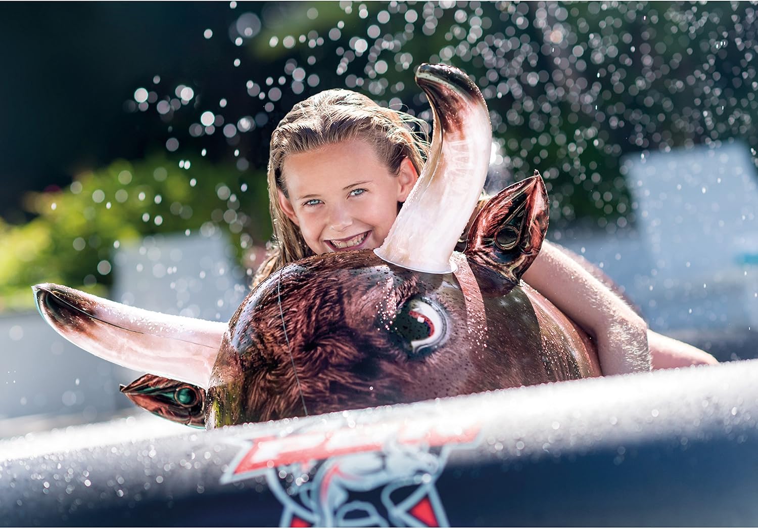 pool bull inflatable