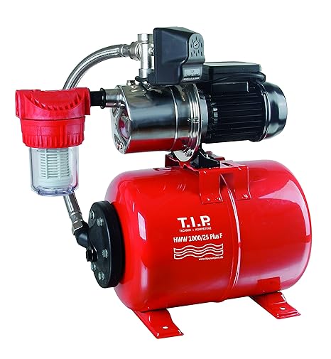 T.I.P. 31144 Hauswasserwerk HWW 1000/25 Plus F mit Vorfilter