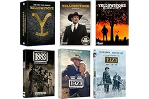 Yellowstone Universe 2025 DVD Collection - Yellowstone Complete Series Season 1-5, 1883: A Yellowstone Origin Story (Season One) and 1923: A Yellowstone Origin Story DVD Collection - Complete Seasons One and Two