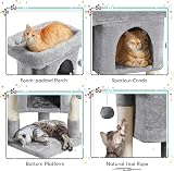 Yaheetech 59cm Basic Cat Tree Tower with Perches Condo and Ball view 5