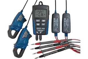 REED Instruments R5003 Dual Input True RMS AC Voltage/Current Datalogger