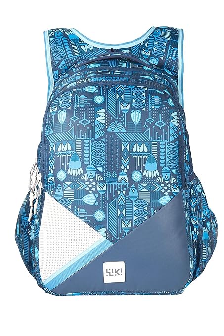 Wildcraft Wiki Girl 2 Tribal Backpack Blue (11991 Blue)