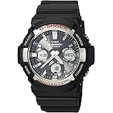 Casio Men's GAS-100-1ACR G Shock Analog-Digital Display Quartz Black Watch