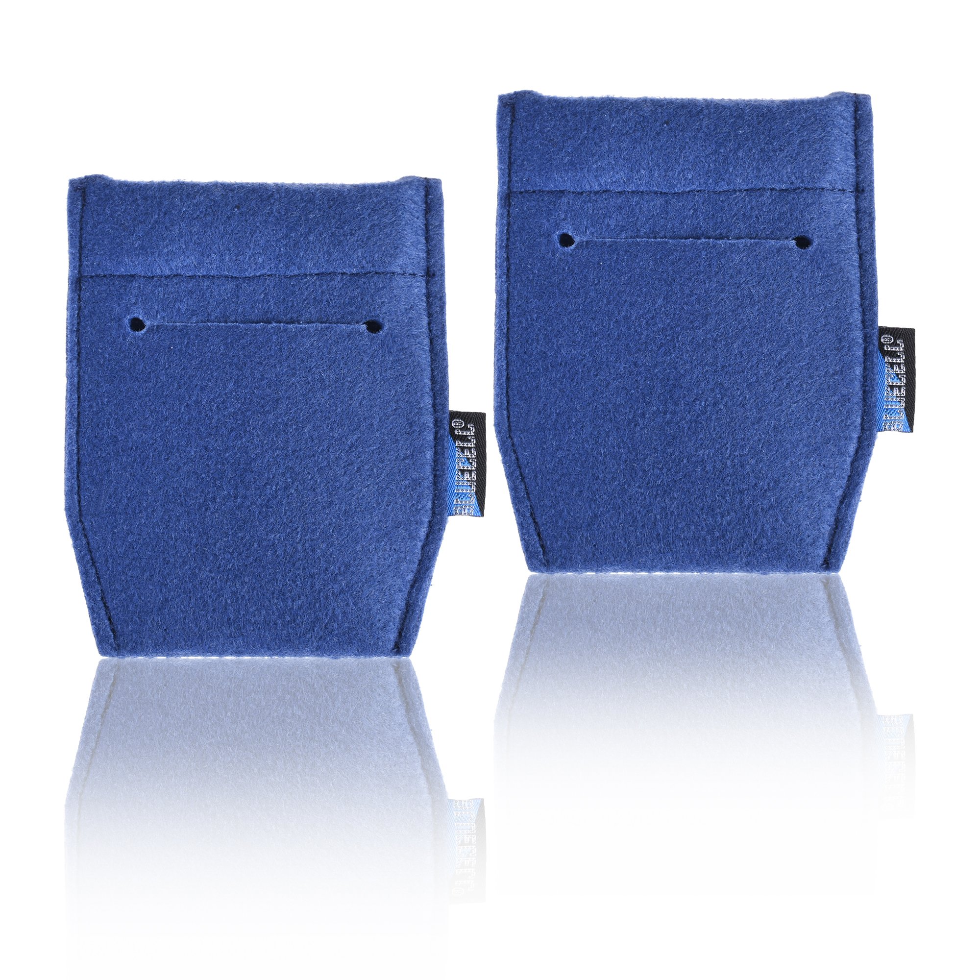 Pocket Square Card Holder Suit Handkerchief 2 Piece Marine Blue