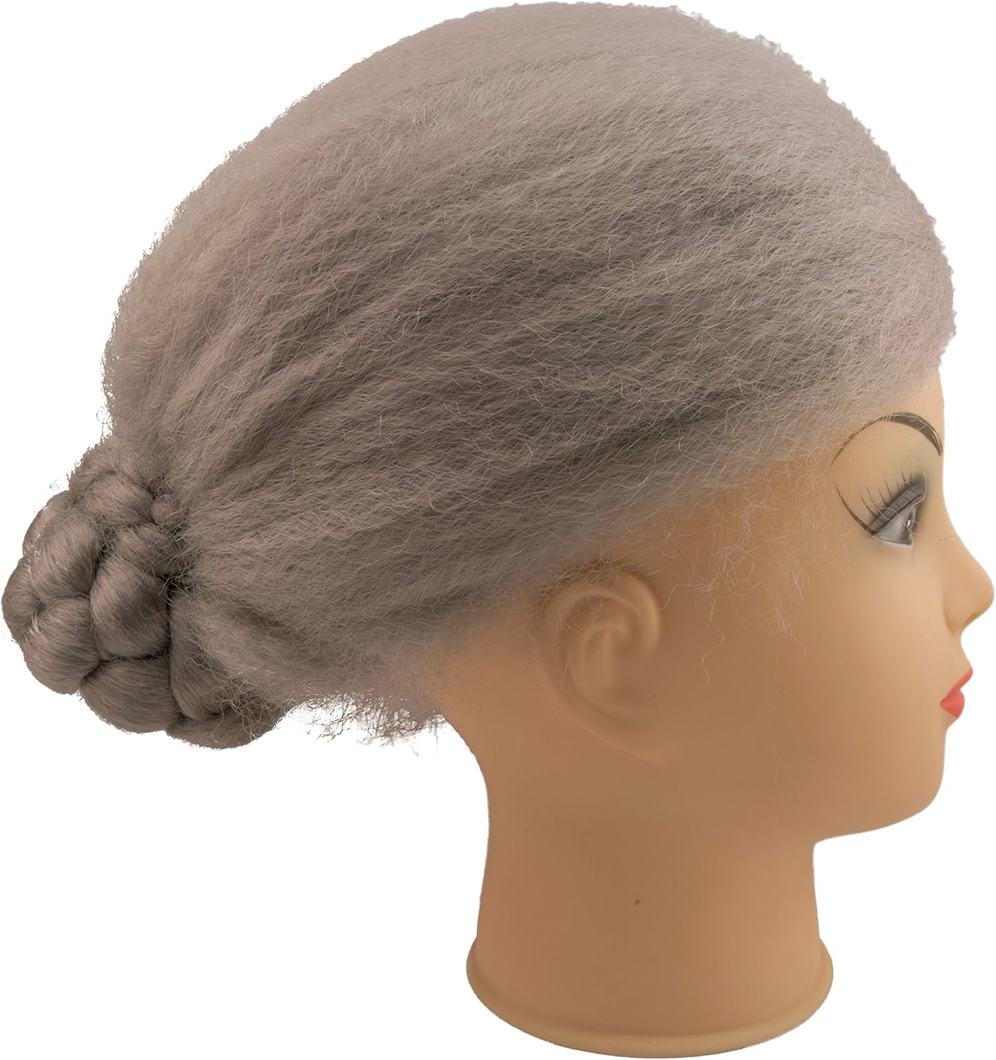 Amazon Com Loftus Old Lady Grandma Bun Costume Grandmother Wig