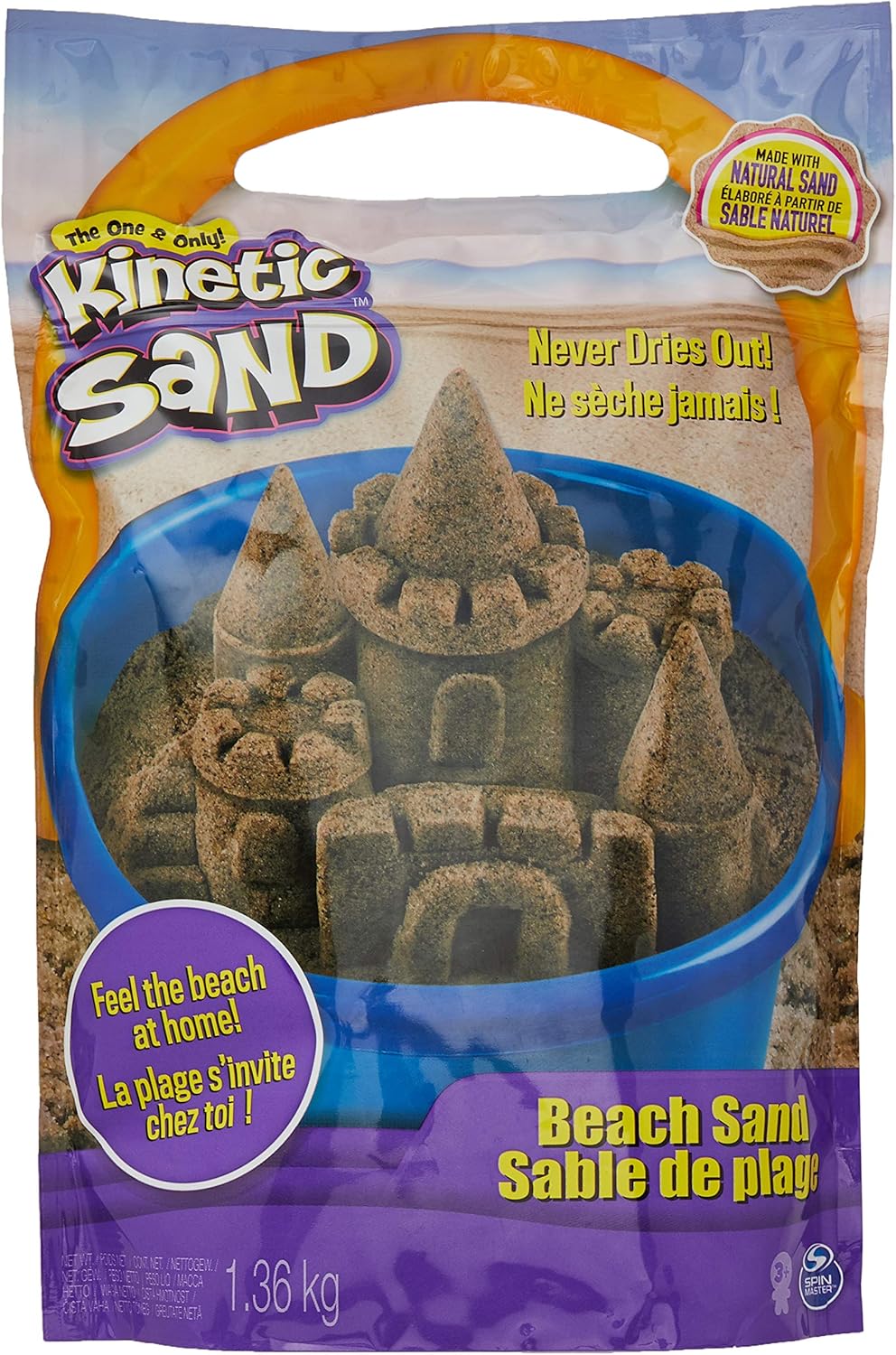 Sand 6028363 3lb Natural Sand Bag, Various Colours,1.36kg