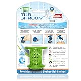TubShroom the Revolutionary Tub Drain Protector Hair Catcher, Strainer, Snare, Green