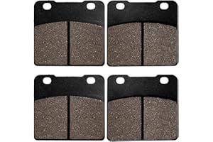 SOLLON Front and Rear Brake Pads for Suzuki Intruder 1400 VS1400 1987-2004 Cavalcade 1400 GV1400 1986 VL1500 VL 1500 W/X/Y/K1 1998-2001 GSX1100 GSX 1100 1984-1986