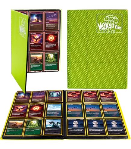 Amazon.com: The Original Monster Trading Card Album- 20 Side