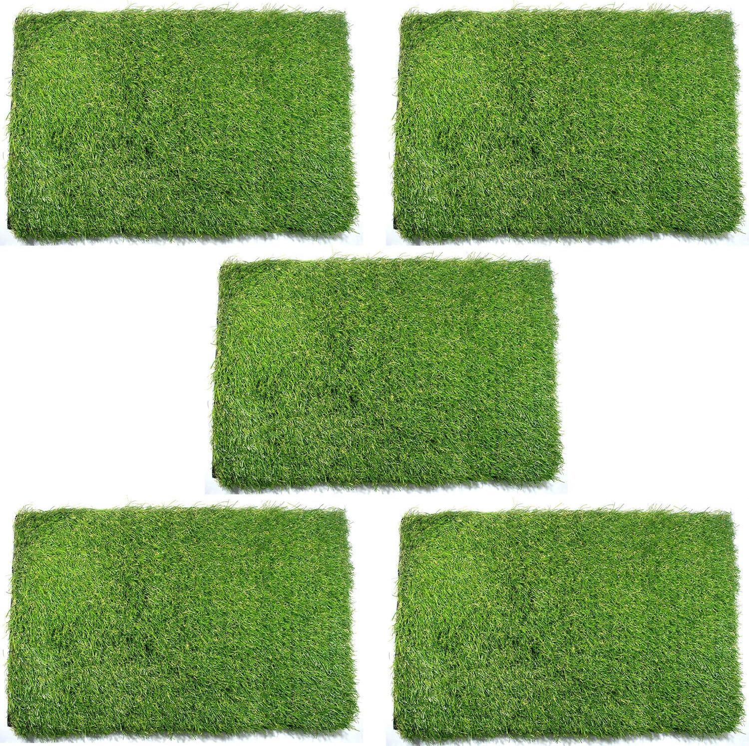 Hand Tex Home Artificial Grass Mat (Green)
