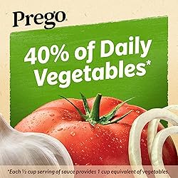 Prego Chunky Tomato with Garlic and Onion Pasta
