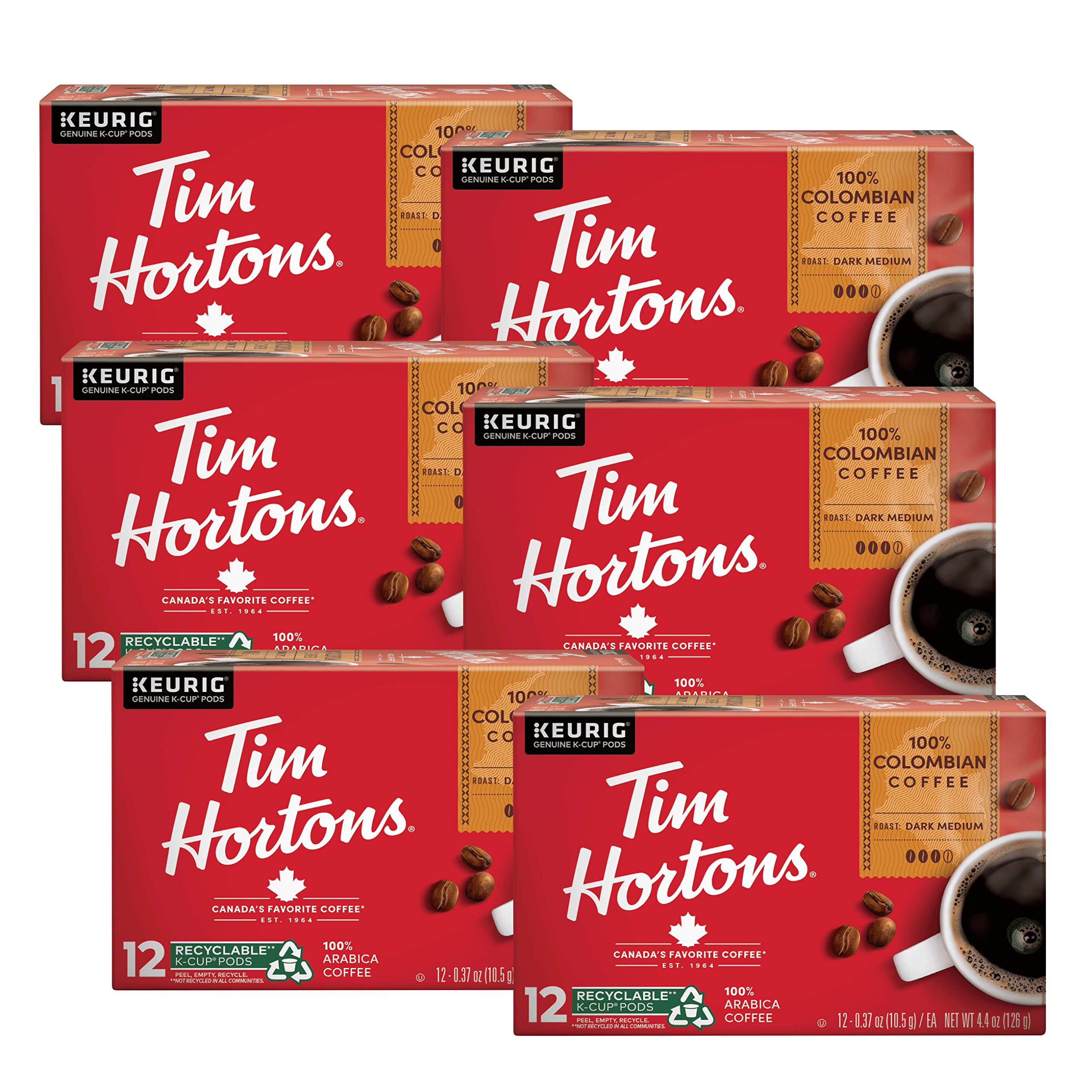 Tim Hortons 100% Colombian, MedTim Hortons 100% Colombian, Medium