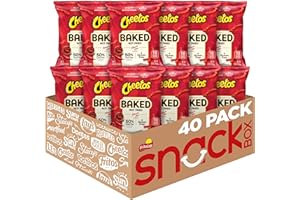 FRITO LAY Frito Wnaldc Lay Baked Cheetos Crunchy Flamin' Hot, 0.87 Ounce Pack of 40