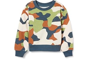 Amazon Essentials boys Regular Fit Crew Neck Sweatshirt