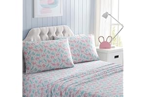 Kute Kids Super Soft Sheet Set – Kitty Time – Includes Pillowcase(s) Available in Twin & Full Size (Full)